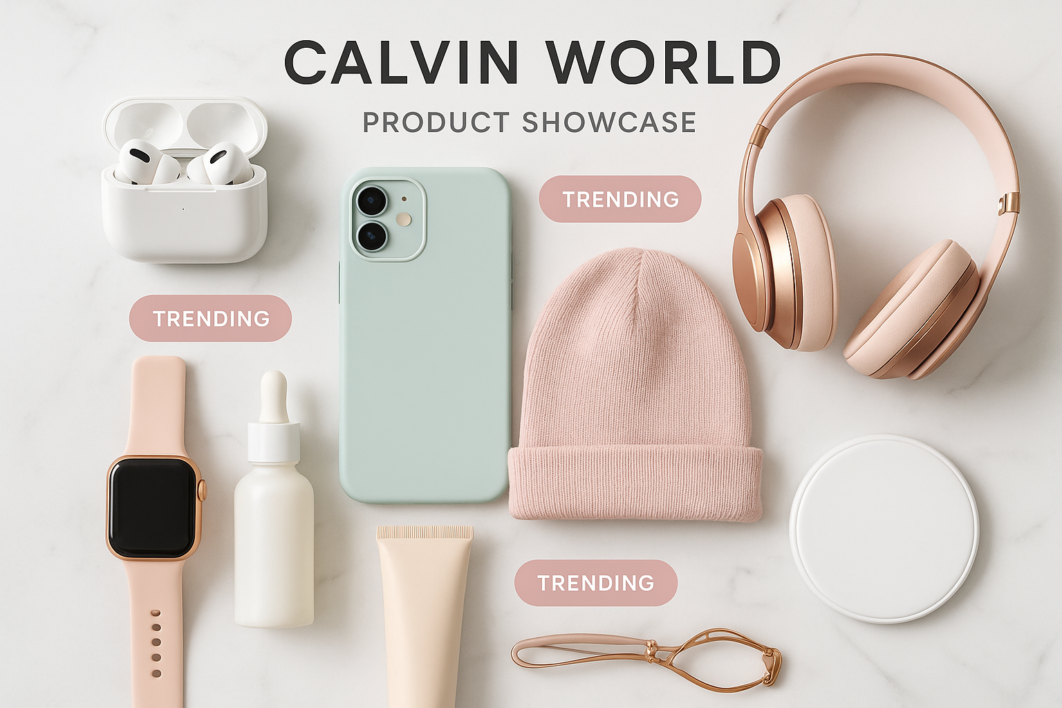 Create image for My Store related to Trending products 